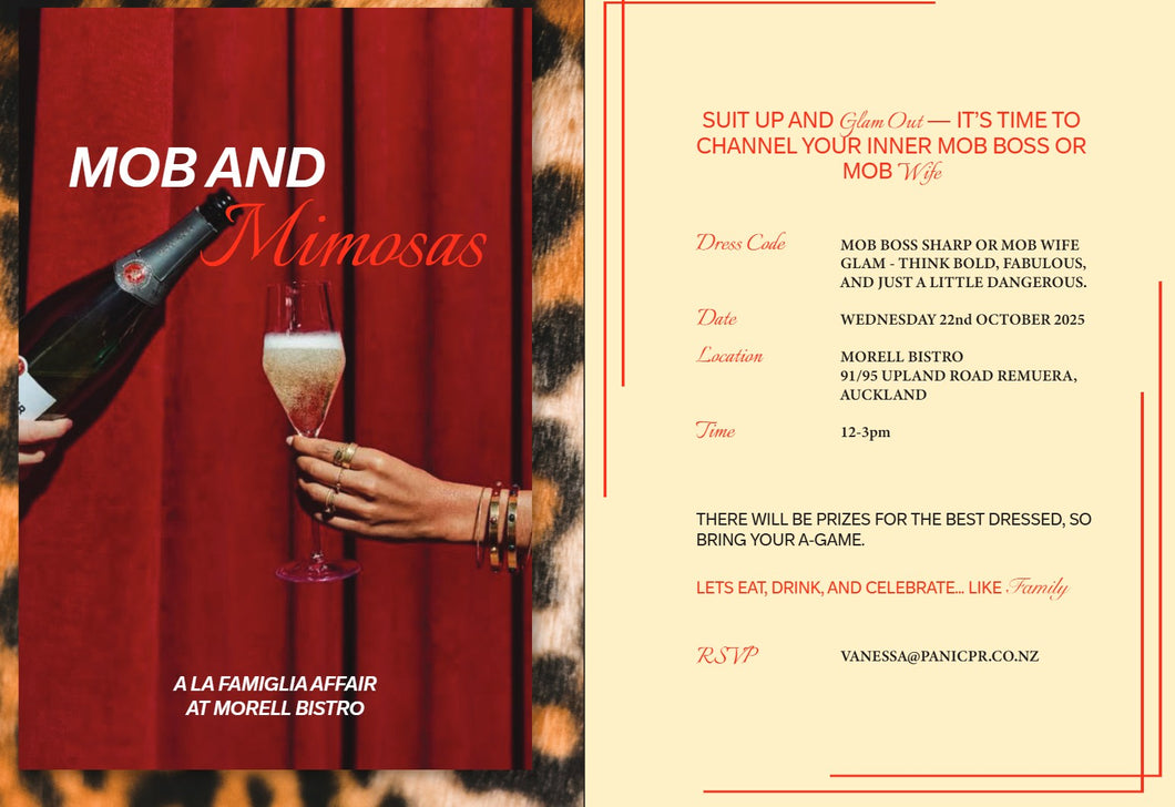 Morell Bistro Mob and Mimosas long lunch