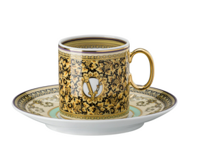 Versace Barocco Mosaic Espresso Cup & Saucer